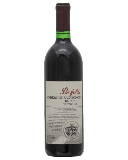 1989 Penfolds Bin 707 Cabernet Sauvignon 750ml - SESSIONS AT ARDEN